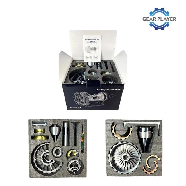 Kit de Modelo de Motor de Turbina Super Grande Brinquedo de Montagem
