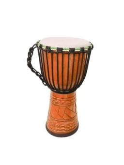Tambor africano de couro cabra mão tambor lijiang yunnan 8/10/12 polegada adulto mestre profissional instrumento percussão - Image 4