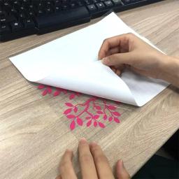 Rolo de fita de papel de transferência de vinil com fita de aplicação de grade de alinhamento para silhueta cameo vinil adesivo para sinais de decalques - Image 5