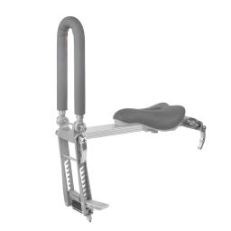 Assento de bicicleta dobrável ultra leve para crianças, acessório portátil de bicicleta para adultos, bicicletas de estrada, bicicletas de liberação rápida - Image 1