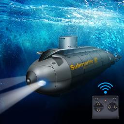 Brinquedo submarino nuclear para crianças, controle remoto sem fio, Mini RC Boat, brinquedos de mergulho, 2.4G, 6 canais, 2023 - Image 2