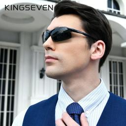 KINGSEVEN Ciclismo Polarizado UV400 Óculos De Sol para Homens e Mulheres, Lente De Espelho De Condução De Alumínio, Óculos De Sol Masculinos, Óculos De Aviação - Image 5