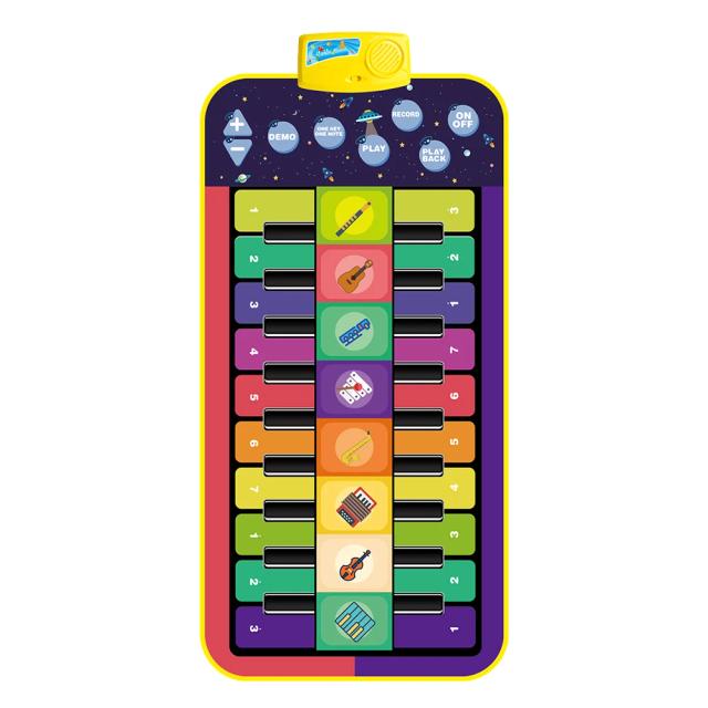 Tapete de Piano Musical Infantil 20 Teclas Dueto 8 Sons