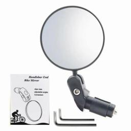 Espelho Retrovisor de Bicicleta Universal, Ajustável Girar, Ângulo Largo, Guiador de Ciclismo, Espelhos Retrovisores para MTB, Acessórios de Estrada, 2Pcs - Image 3