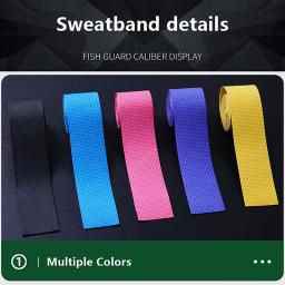 Dry Tennis Racket Grip, Anti-Skid suor absorvida Wraps, Badminton Grips, Raquete Vibração Overgrip, Sports Sweatband, 1Pc - Image 1