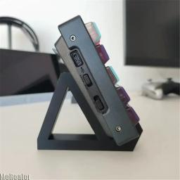 Suporte de exibição de teclado de impressão 3D para computador Bandeja de rack de camada de suporte de teclado mecânico - Image 2