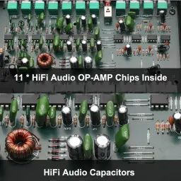 Paramétrico Car Audio Equalizer, 7 Band EQ Tuning +-12dB Crossover Amplificador, Car Audio Pré-amplificador, 63, 125, 315, 750, 2K, 6KHz - Image 4