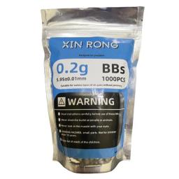 Tactical Air Gun BB Balls para brinquedos de tiro, Airsoft Paintball, bola de greve, alta qualidade, 1000 rodadas, 5,95mm, BBs, 0,2g, 0,25g - Image 1