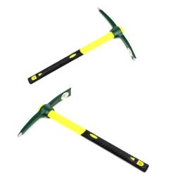 Portátil capina picareta machado para cavar prospecção de acampamento preparando cama de flores agricultura ferramentas manuais labor-saving q81c - Image 1