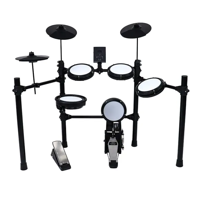 Bateria Eletrônica Portátil: Instrumento de Percussão de Alta Qualidade para Desempenho Musical Superior