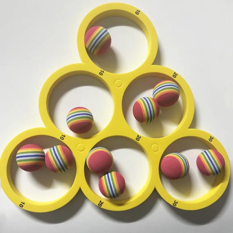 Brinquedo de jogo de piscina flutuante para esportes aquáticos Fun Splash - material EVA durável, bola de cor aleatória, perfeito para diversão no verão - Image 1