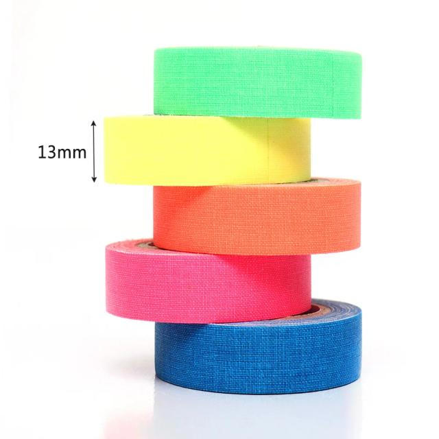 Fitas Adesivas Neon Fluorescentes para Eventos e Fotografia - 5 Peças Reativas à Luz Preto UV