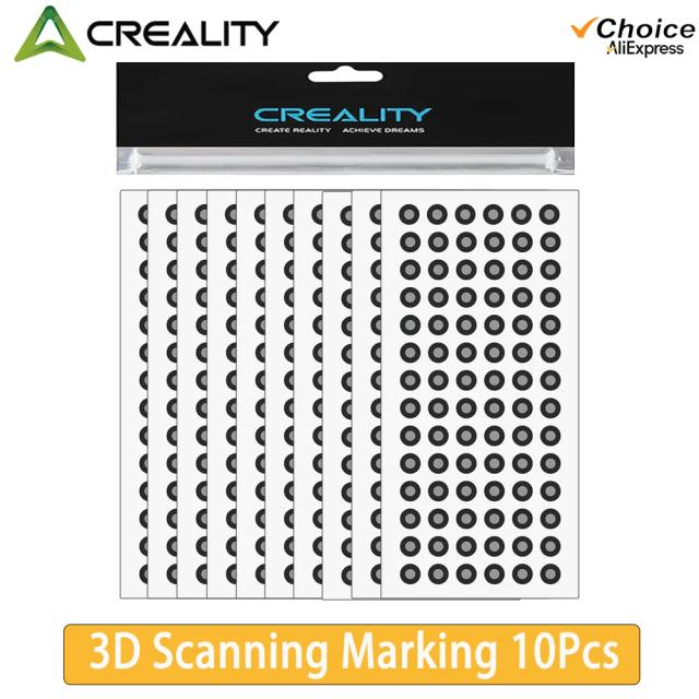 Creality Marcadores de Digitalização 3D 3/6mm 980/1000 Pontos para Scanner 3D