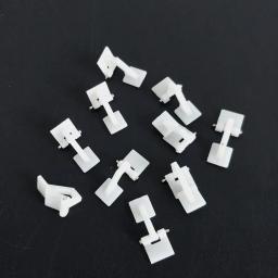 10 peças dobradiça do dossel da porta da escotilha conexão adaptando dobradiças adaptador mini dobradiça da escotilha para modelo rc - Image 2