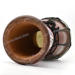 4 Polegada Profissional Africano Djembe Drum Bongo Madeira Bom Som Instrumento Musical - Image 5