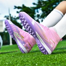 Sapatos de futebol profissional para homens e mulheres, calçados esportivos de treinamento de grama unissex, botas de futebol respiráveis, de alta qualidade, venda quente, novas - Image 5