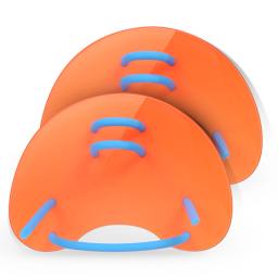 Silicone Luvas De Natação Webbed, Safe Water Sports Paddle, Leve, Portátil, Profissional Auxiliar Ensino Acessórios - Image 4