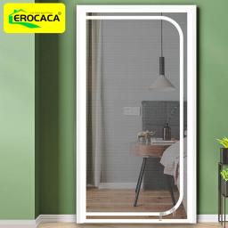 EROCACA-Porta de Tela com Zíper Bilateral, Heavy Duty, Impedir Cães, Gatos, Gatos, Correndo, Casa, Quarto, Sala de Estar, Tela - Image 1