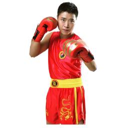Shorts e camisetas Dragon para homens e mulheres, shorts esportivos MMA Muay Thai, uniforme Kick Boxing, Wushu Trunks, conjunto de roupas esportivas DEO - Image 3