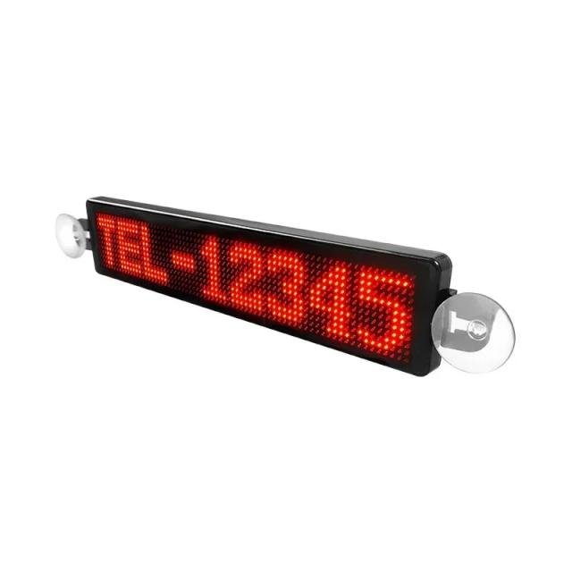 Painel de Mensagens Programável em LED para Publicidade - Ideal para Carros, Janelas, Cafés, Bares e Lojas