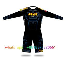 Patins industriais homens velocidade inline patinsuit de corrida ao ar livre macacão manga longa patinação terno roupas patinação rápida 2025 - Image 1