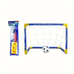 Mini Objetivo de Futebol Dobrável com Bola e Bomba, Portão Portátil, Portão Interior e Exterior, 1 Conjunto - Image 2