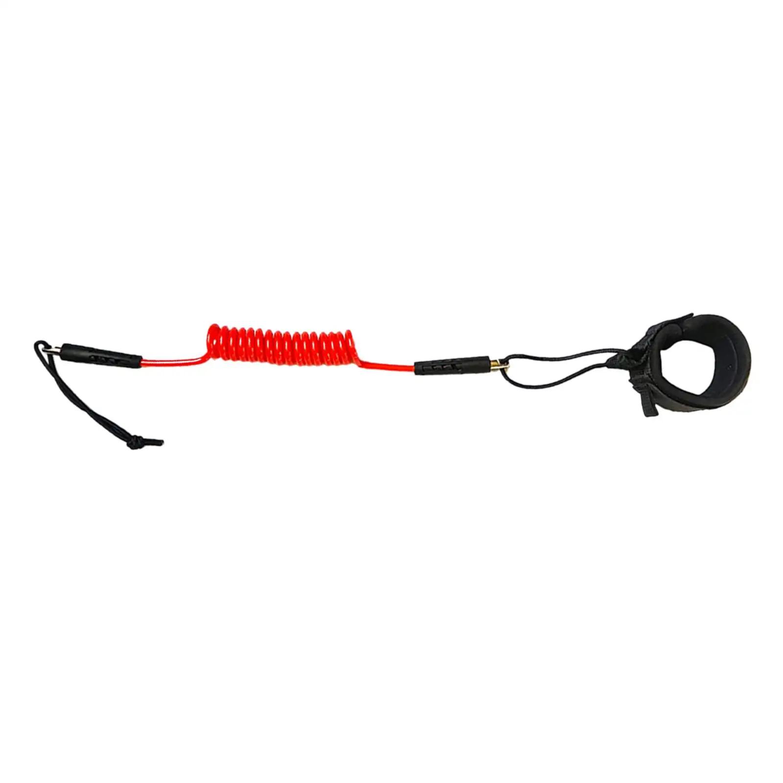 Trela enrolada para prancha de surf, longboard paddleboard, esqui aquático - Image 1