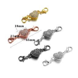 Rodada Fechos Magnéticos para Fazer Jóias, Fixadores Pulseira, Fivela Colar, Conector Jóias, Descobertas Acessórios Suprimentos, 3-5Set - Image 2