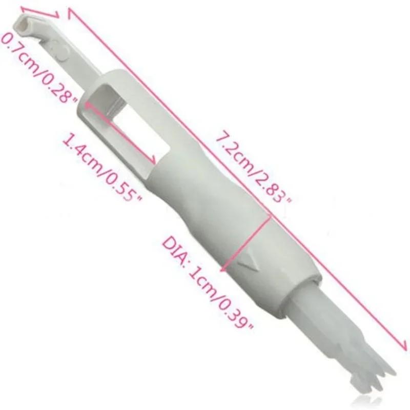 Máquina De Inserção De Ponto De Agulha Threader, Ferramenta De Linha De Costura De Mão, Arco De Fio, 50Pcs - Image 1
