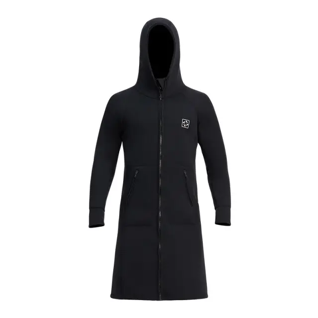 Roupa de Mergulho 3mm Neoprene com Capuz para Homens e Mulheres - Jaqueta à Prova de Frio e Proteção Solar para Pesca Sub e Snorkeling