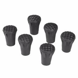 Pontas De Borracha Da Vara, Vara De Caminhada Nórdica, Capa De Cana, Pontas De Substituição, 6Pcs, 33mm - Image 1
