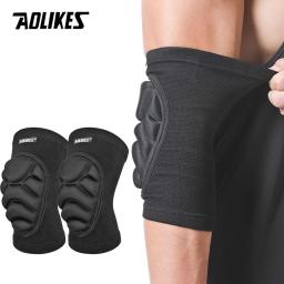 AOLIKES-Almofadas de cotovelo de espuma, anti-colisão, protetor para patinação esportiva, voleibol anti-queda, equitação dança de rua, 1 par - Image 1