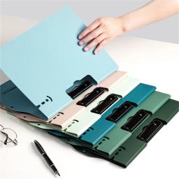 A4 File Folder Binder Board Clip, Nota Prancheta, Writing Pad, Titular do documento, Armazenamento de papelaria, Organizador, Escola e Material de Escritório - Image 3