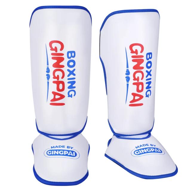 Caneleiras Infantis para MMA, Boxe, Muay Thai e Karatê - Equipamento de Kickboxing com Suporte para Pernas e Proteção para Tornozelos e Pés - 1 Par