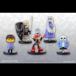 Estatueta Anime Undertale, Modelos Colecionáveis, Figura de Ação Oficial Fangamer, Ornamento Oficial de Mesa, 100% Original, Em estoque - Image 1