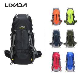 Lixada-impermeável Outdoor Sport Mochila, Caminhadas, Trekking, Camping, Travel Pack, Montanhismo, Escalada Mochila, Capa de chuva, 50L - Image 1