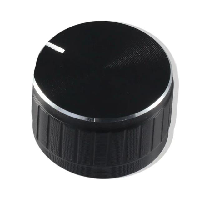 Controle de Volume para Guitarra Elétrica com Botão Giratório de 360 Graus - Amplificador Preto 30x17mm