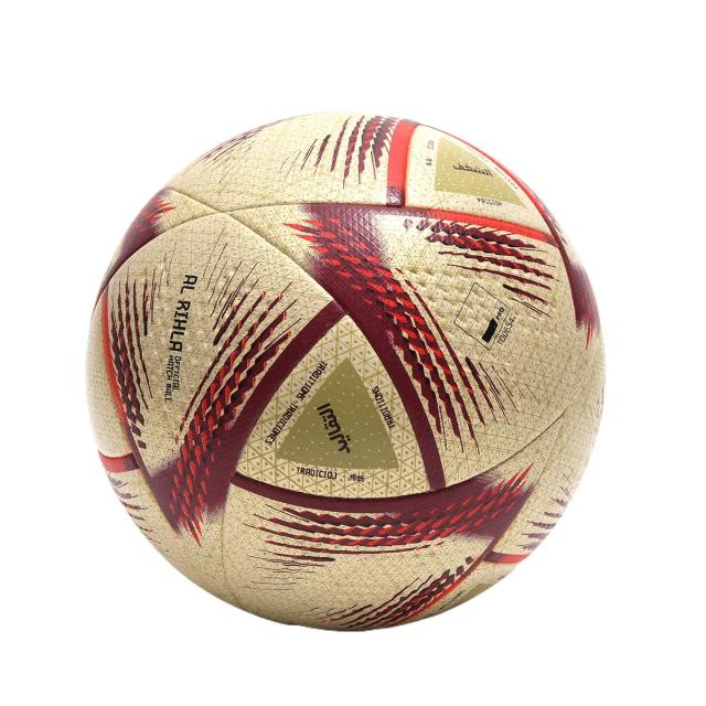 Bola de Futebol Profissional Tamanho 5 para Treinos e Jogos - Material Golden PU, Ideal para Uso Interno e Externo