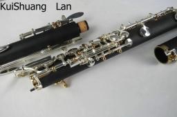 Oboé semiautomático de madeira composta profissional, ouro e prata, dois tons Ckey - Image 3