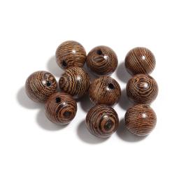 30-100pcs 6-15mm Contas De Madeira Naturais para Fazer Jóias Encantos Colar Bead para Artesanato DIY Fazendo Pulseira Acessórios - Image 5