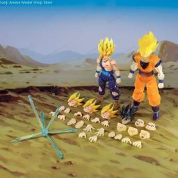 Dragon Ball Action Figure Toy, Demoniacal Fit, DF SHF Pai e Filho Set, Goku Gohan Modelo Presente, em estoque - Image 2