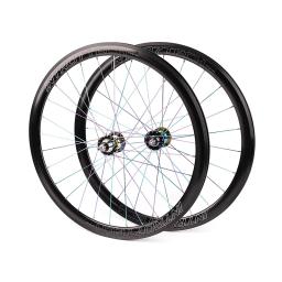 Conjunto de rodas de bicicleta de engrenagem fixa POLSO Conjunto de rodas de bicicleta Fixie dianteiras e traseiras de liga de alumínio - Image 1