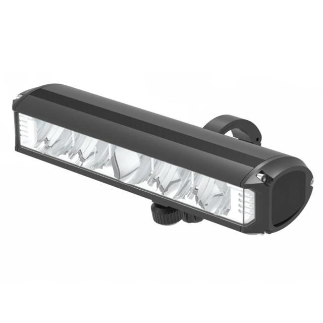 Lanterna de Bicicleta LED com Bateria de Emergência e Alumínio - Segurança e Alta Potência de 900 a 2600 Lumens