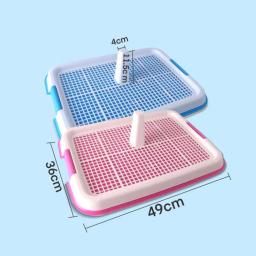 Mictório portátil com coluna para pet, caixas de urina, banheiro de treinamento para cachorro e gatinho, cachorro e gato, suprimentos de limpeza - Image 6