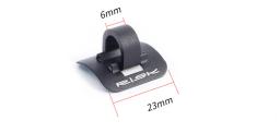 2/4/6 pçs tubo de óleo de bicicleta de alumínio braçadeira fixa adaptador stick-on guia de cabo de mudança de bicicleta caixa de freio linha fivela tubo clipe - Image 3