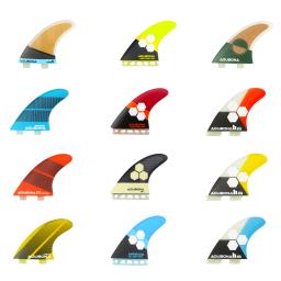 Quilhas de fibra de vidro para prancha de surf, quilhas duplas de cavidade ii am para prancha de surf com saco de aletas, parafusos e chave de aleta (conjuntos pequenos, médios e grandes) - Image 6