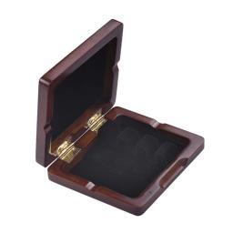 Madeira Mão Esculpida Fagote Reed Case, Reed Box para 3 Juncos - Image 1