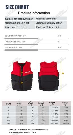 Neoprene Adulto Life Jacket, Certificação CE e PE, Esportes aquáticos, Boating Jet Ski, Surf e Kayak,Paddle Boarding, ótimo para canoagem - Image 6