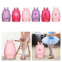 Bolsa de balé mochilas de dança de balé mochila de balé para presente esportivo de natação - Image 3
