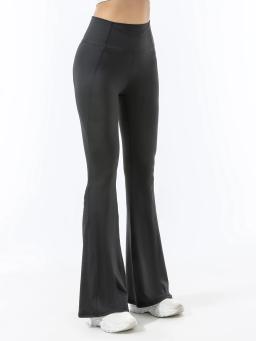 Calça de Yoga Perna Larga para Mulheres, Cintura Alta, Lift Hip, Esportes Nus, Casual Running Loose Flared Pants, Novo, 2022 - Image 1